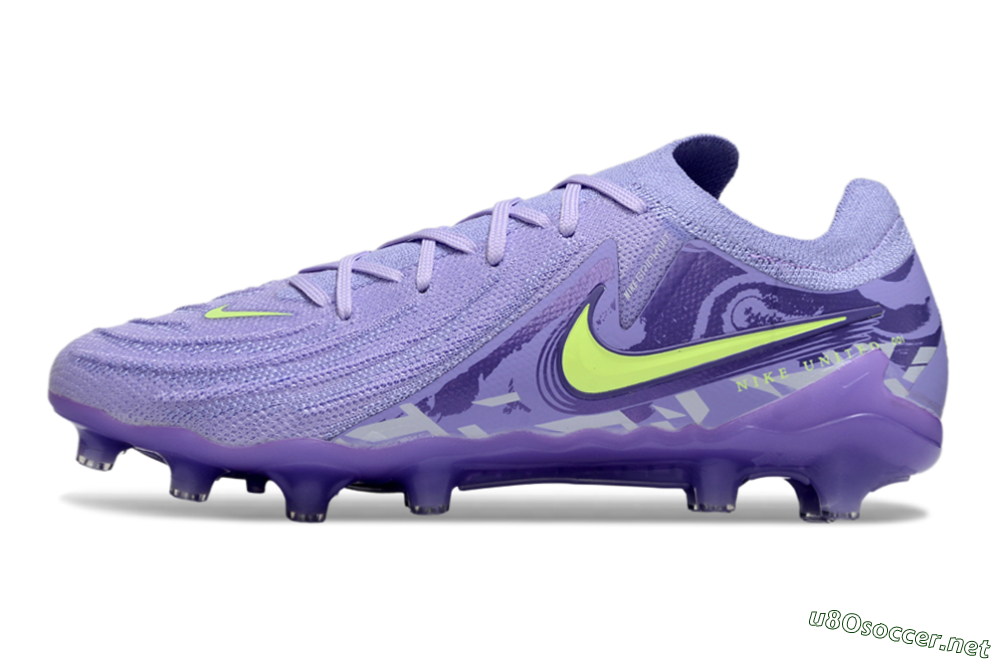 Men's Nike Phantom GX 2 Elite AG Football Boots - Purple/Yellow 0