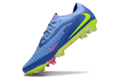 Men's Nike Phantom 6 Elite FG Football Boots - Blue/Pink/Yellow
