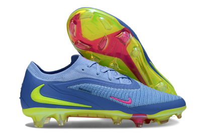 Men's Nike Phantom 6 Elite FG Football Boots - Blue/Pink/Yellow