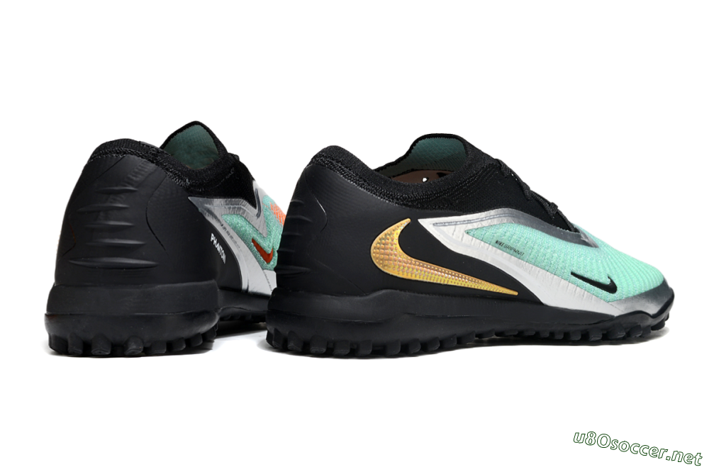 Men's Nike Phantom 6 Elite TF Football Shoes - Jade/Silver/Black 6
