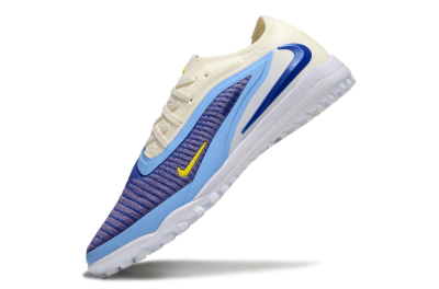 Men's Nike Phantom 6 Elite TF Football Shoes - Blue/White/Jade