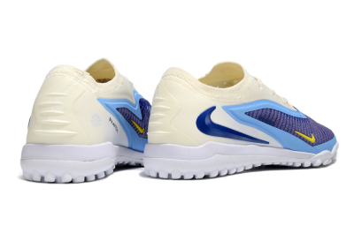 Men's Nike Phantom 6 Elite TF Football Shoes - Blue/White/Jade