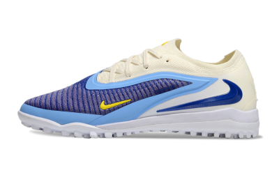Men's Nike Phantom 6 Elite TF Football Shoes - Blue/White/Jade