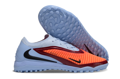 Men's Nike Phantom 6 Elite TF Football Shoes - Red/Jade/Black