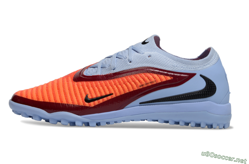 Men's Nike Phantom 6 Elite TF Football Shoes - Red/Jade/Black 0
