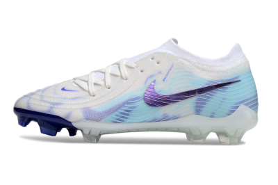 Men's Nike Phantom GX 2 Elite FG Football Boots - White/Purple/Jade