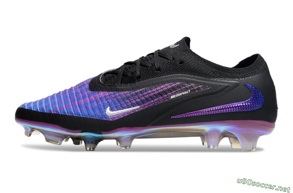 Men's Nike Phantom 6 Elite FG Football Boots - Blue/Black/Purple 0
