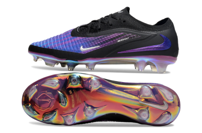 Men's Nike Phantom 6 Elite FG Football Boots - Blue/Black/Purple