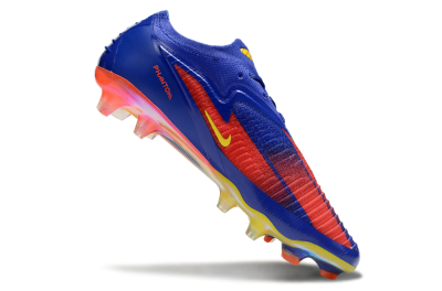 Men's Nike Phantom 6 Elite FG Football Boots - Blue/Red/Yellow