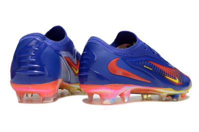 Men's Nike Phantom 6 Elite FG Football Boots - Blue/Red/Yellow
