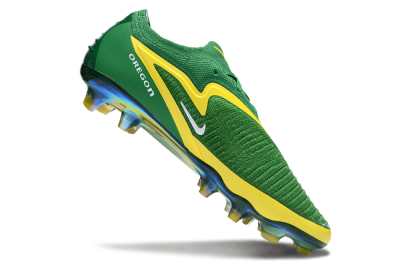 Men's Nike Phantom 6 Elite FG Football Boots - Green/Yellow/Black