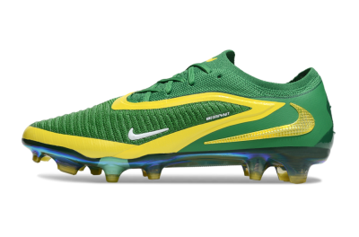 Men's Nike Phantom 6 Elite FG Football Boots - Green/Yellow/Black