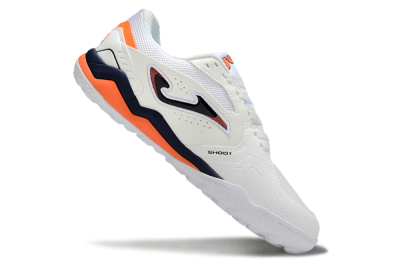 Men's Joma Top Flex TF Football Shoes - White/Blue/Red