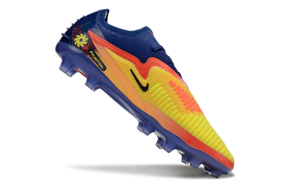 Unisex Nike Phantom 6 Elite AG Football Boots - Yellow/Red/Blue
