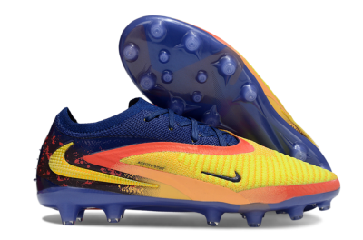 Unisex Nike Phantom 6 Elite AG Football Boots - Yellow/Red/Blue