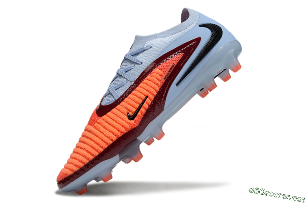 Unisex Nike Phantom 6 Elite AG Football Boots - Red/Jade/Black 5