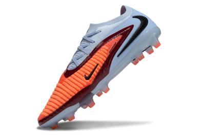 Unisex Nike Phantom 6 Elite AG Football Boots - Red/Jade/Black