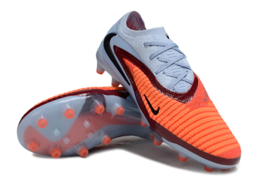 Unisex Nike Phantom 6 Elite AG Football Boots - Red/Jade/Black