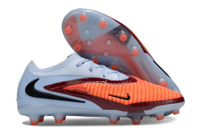 Unisex Nike Phantom 6 Elite AG Football Boots - Red/Jade/Black