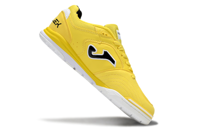 Men's Joma Top Flex IC Football Shoes - Yellow/Black/White