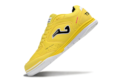 Men's Joma Top Flex IC Football Shoes - Yellow/Black/White