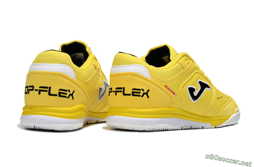 Men's Joma Top Flex IC Football Shoes - Yellow/Black/White 6