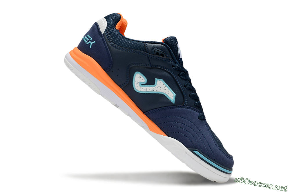 Men's Joma Top Flex IC Football Shoes - Blue/White/Jade 4