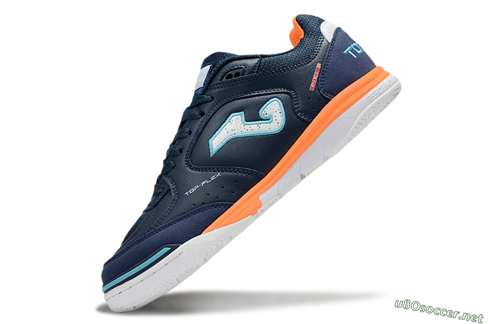 Men's Joma Top Flex IC Football Shoes - Blue/White/Jade 5