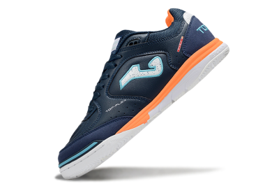 Men's Joma Top Flex IC Football Shoes - Blue/White/Jade