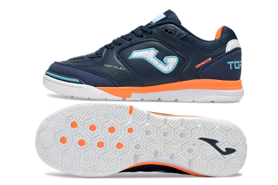 Men's Joma Top Flex IC Football Shoes - Blue/White/Jade