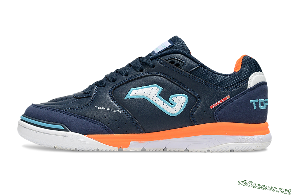 Men's Joma Top Flex IC Football Shoes - Blue/White/Jade 0