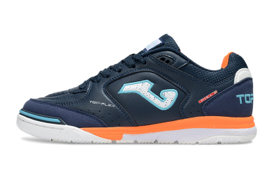 Men's Joma Top Flex IC Football Shoes - Blue/White/Jade
