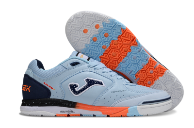Men's Joma Top Flex IC Football Shoes - Jade/Blue/White