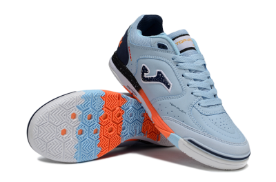 Men's Joma Top Flex IC Football Shoes - Jade/Blue/White