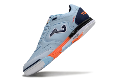 Men's Joma Top Flex IC Football Shoes - Jade/Blue/White