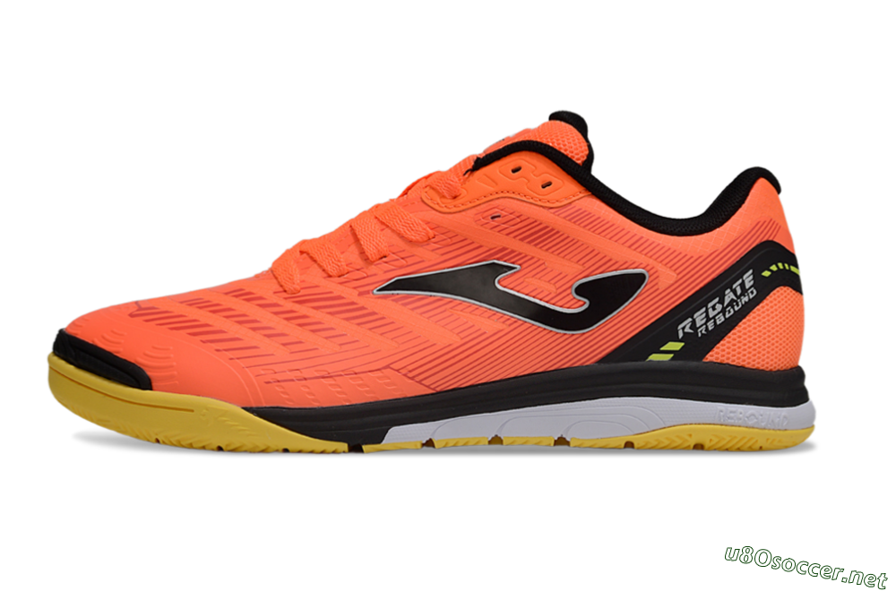 Men's Joma Top Flex IC Football Shoes - Red/Black/Yellow 0