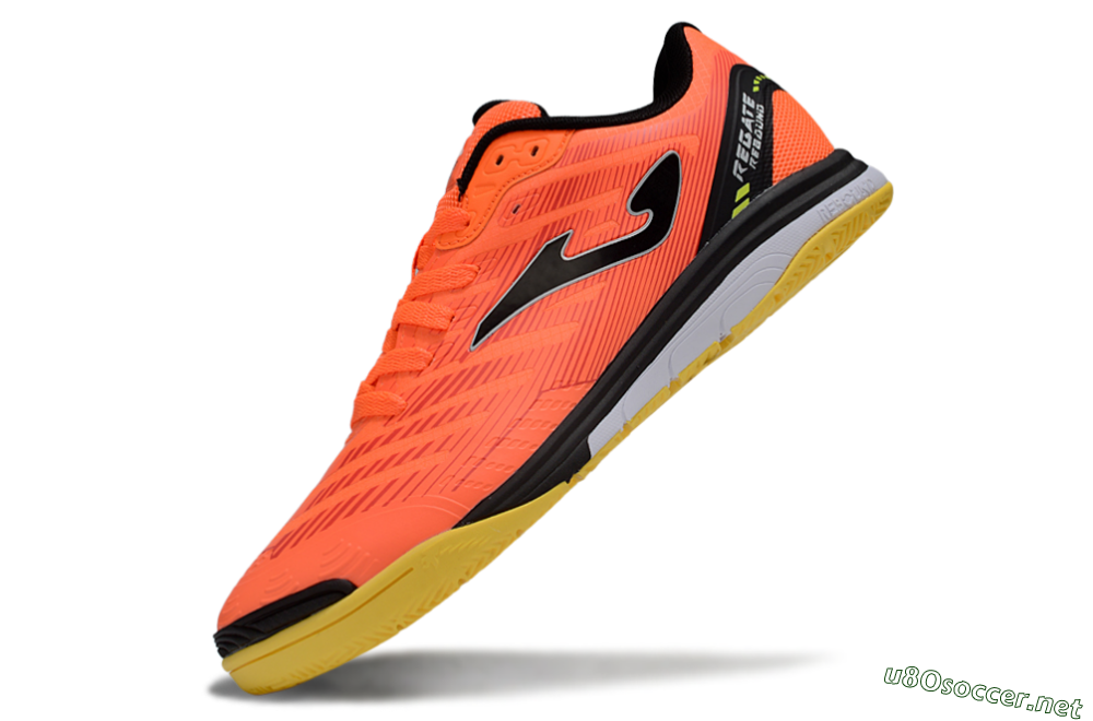 Men's Joma Top Flex IC Football Shoes - Red/Black/Yellow 5