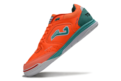 Men's Joma Top Flex IC Football Shoes - Red/Jade/White