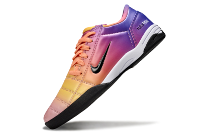 Unisex Nike Total 90 III IC Football Shoes - Pink/Yellow/Purple