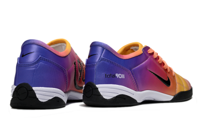 Unisex Nike Total 90 III IC Football Shoes - Pink/Yellow/Purple