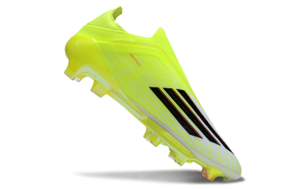 Men's Adidas F50+ Elite Lightstrike Pro Laceless FG Football Boots - Yellow/Black/Red