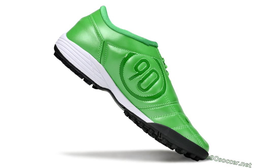 Unisex Nike Total 90 III TF Football Shoes - Green/White 4