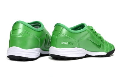 Unisex Nike Total 90 III TF Football Shoes - Green/White