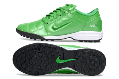 Unisex Nike Total 90 III TF Football Shoes - Green/White