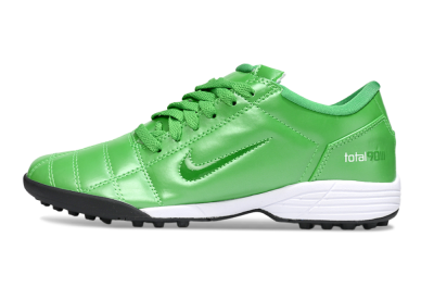 Unisex Nike Total 90 III TF Football Shoes - Green/White