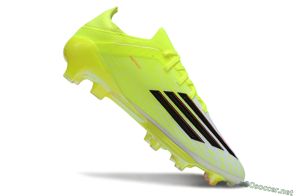 Men's Adidas F50+ Elite Lightstrike Pro FG Football Boots - Yellow/Black/Red 4