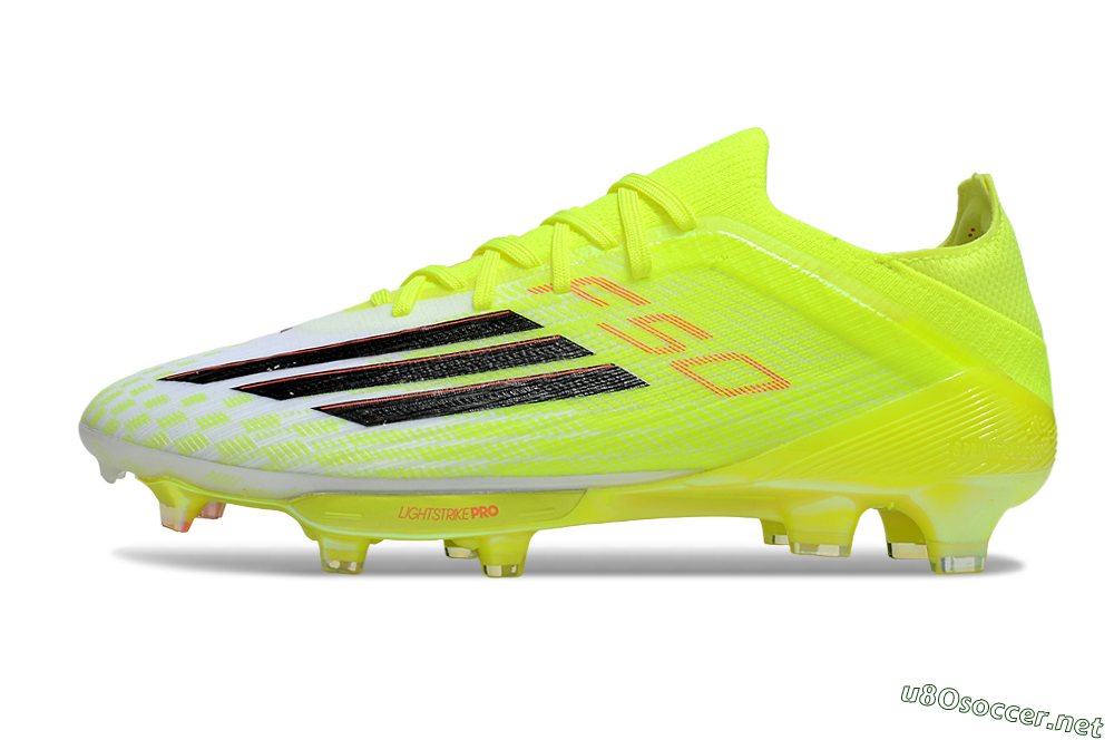 Men's Adidas F50+ Elite Lightstrike Pro FG Football Boots - Yellow/Black/Red 0