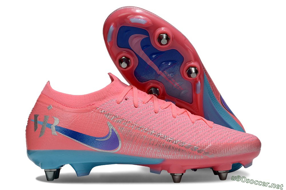 Men's Nike Air Zoom Mercurial Vapor 16 Elite SG Football Boots - Red/Silver/Blue 2