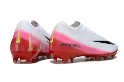 Men's Nike Air Zoom Mercurial Vapor 16 Elite AG Football Boots - White/Black/Red