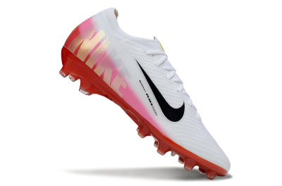 Men's Nike Air Zoom Mercurial Vapor 16 Elite AG Football Boots - White/Black/Red
